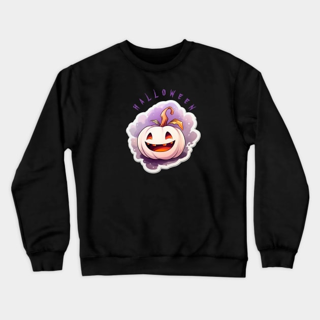 CUTE PUMPKIN SMILES Crewneck Sweatshirt by NATLEX